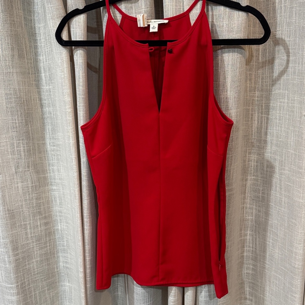 Banana Republic Vibrant Red Camisole